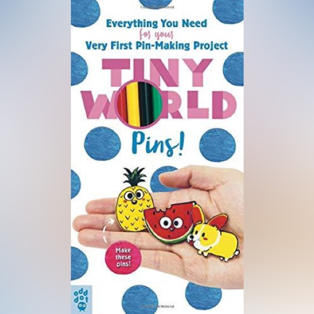 Tiny World Pin Making Project Kit Brand New in Box